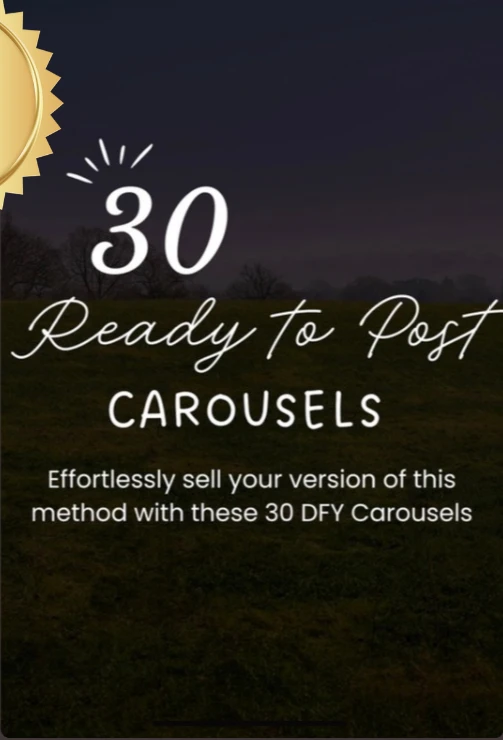 30 Ready-to-Post Carousels